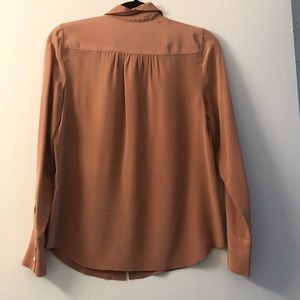 J. Crew Tops - JCREW Dusty Pink Silk Button Down - Size 2 J. Crew Tops - JCREW Dusty Pink Silk Button Down - Size 2